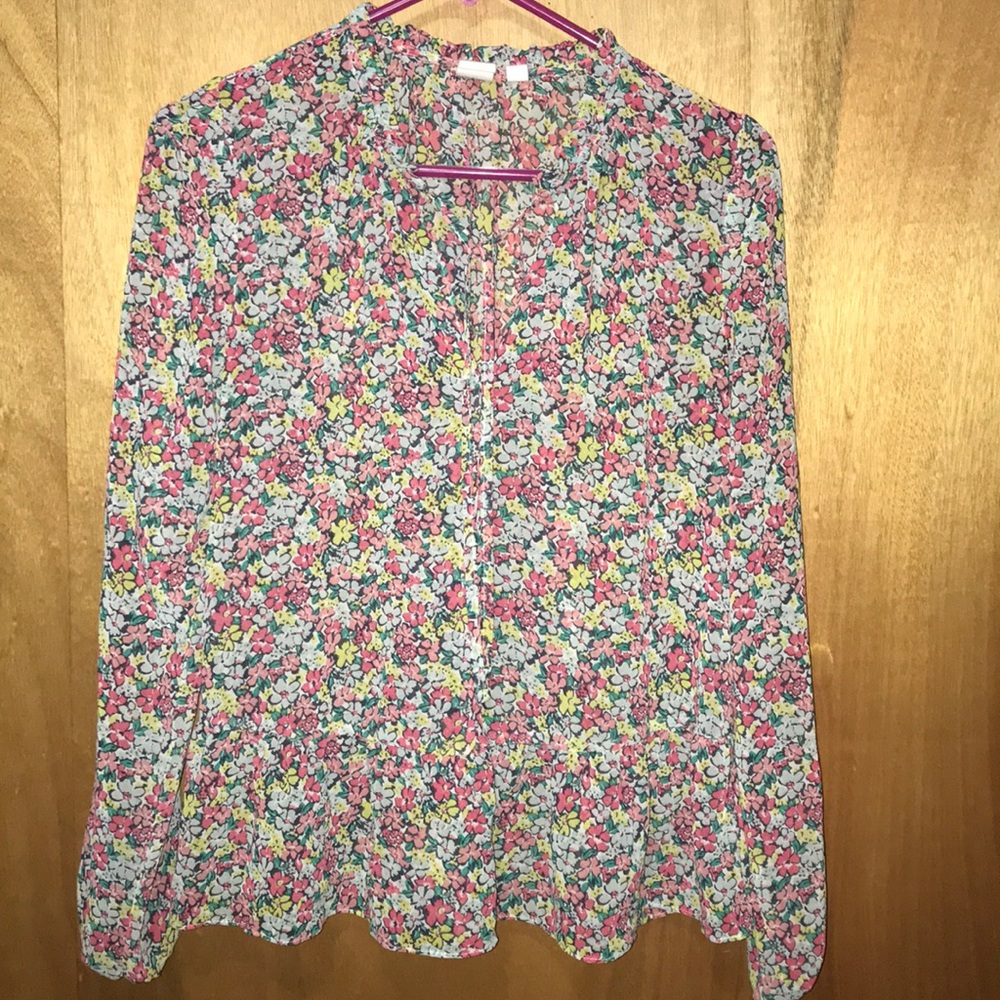 XS Floral long sleeve